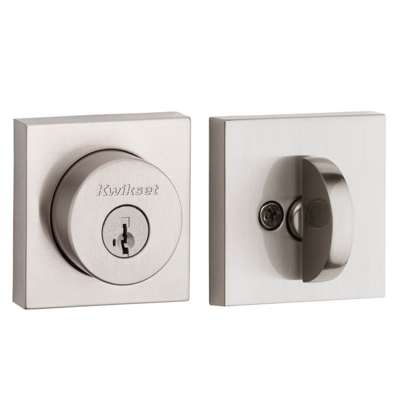 Kwikset 158 SQT...SMT 6AL STRKP K3 - Halifax 1-Cyl Deadbolt