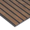MDF Walnut Bosco Wide Flute Wall Panel