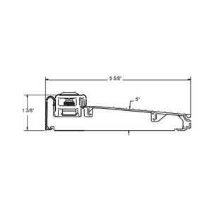 BAS55874 - Size: 5-5/8" x 74" Bronze Sill